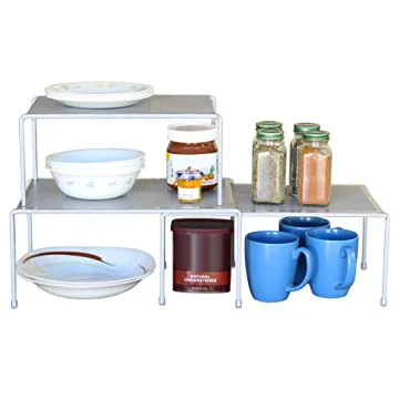 Deco Brothers Expandable Shelf Organizer for Kitchen Storage
