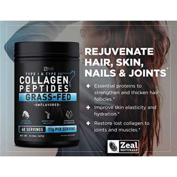 Premium Pure Collagen Peptides Powder for Beauty and Wellness