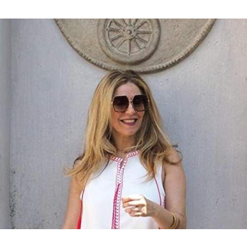 FEISEDY Retro Square Sunglasses for Women Stylish and Unique