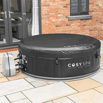 CosySpa Inflatable Hot Tub Spa | Quick Heating & Massage System