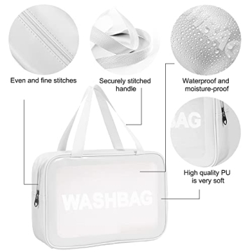 MURDIZZO 3 PCS Travel Toiletry Bag for All Travelers