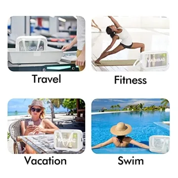 MURDIZZO 3 PCS Travel Toiletry Bag for All Travelers