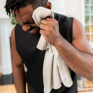 WeGym Suede Sweat Towel - Quick Dry & Travel Size