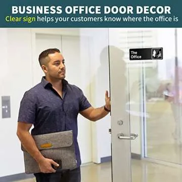 The Office Sign for Fans - Easy to Install & Durable