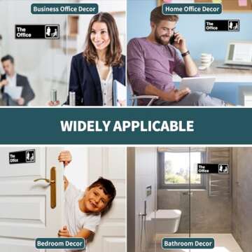 The Office Sign for Fans - Easy to Install & Durable