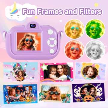 Kids Digital Camera 48MP for Age 3-8 - Perfect Gifts