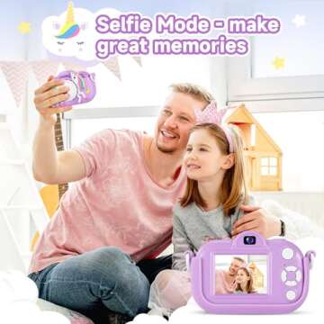 Kids Digital Camera 48MP for Age 3-8 - Perfect Gifts