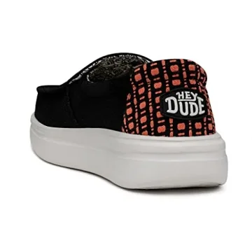 Hey Dude Women’s Misty Rise Black Palm Size 8 Shoes