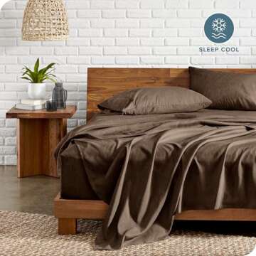 Bare Home King Sheet Set - Luxury 1800 Ultra-Soft Microfiber King Bed Sheets - Double Brushed - Deep...