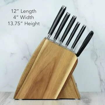 Wusthof Classic Ikon Knife Set with Acacia Block