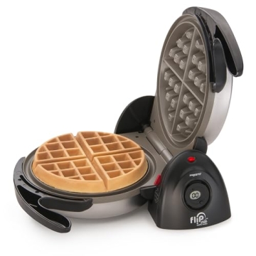 Presto Flipside Belgian Waffle Maker for Perfectly Cooked Waffles