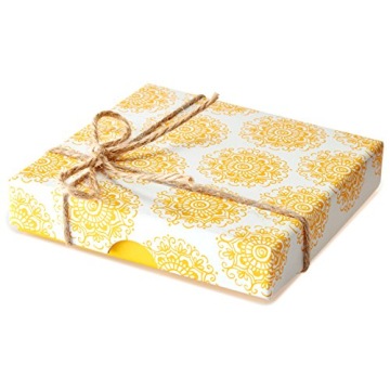 Amazon.com Gift Card in a Yellow Swirl Box