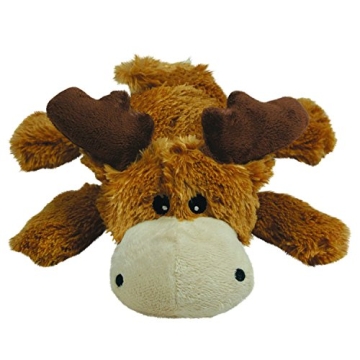 KONG Cozie Marvin Moose - Cute Dog Plush Toy for Indoor Play - Soft Chew Toy & Snuggle Buddy - with ...