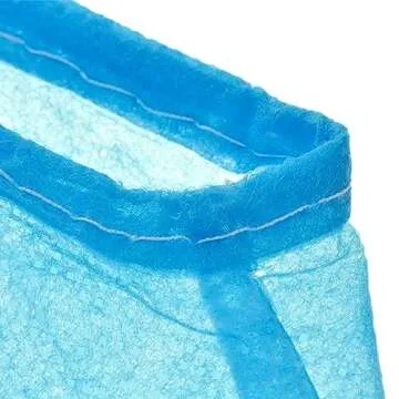 Dealmed Blue Isolation Gown - 50 Count Disposable Medical Gowns