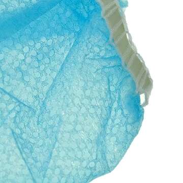 Dealmed Blue Isolation Gown - 50 Count Disposable Medical Gowns