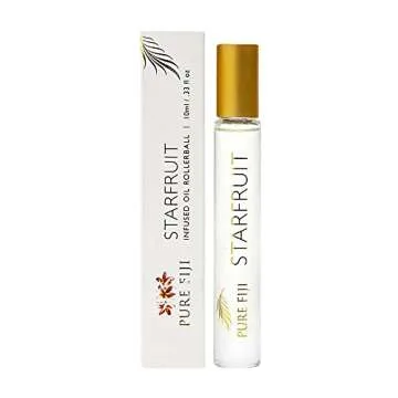 PURE FIJI Infused Oil Rollerball - Essential Oil Roller Bottles for Travel