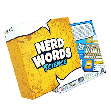 Genius Games Nerd Words: Science! | Engaging Educational Party Game | Perfect for Families, Adults &...