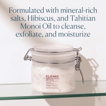 ELEMIS Frangipani Salt Glow Scrub for Soft, Hydrated Skin