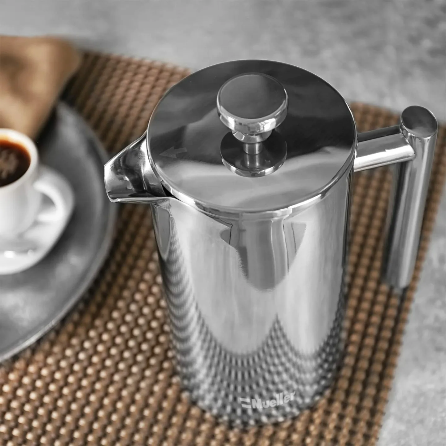 Insulated Mueller French Press Coffee Maker