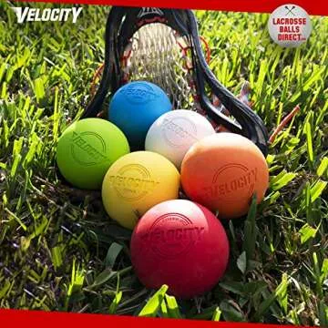 Velocity Lacrosse Balls - 6, 12, 18, 24, 36, 60 and 120 Packs - Official NFHS and College Approved Size