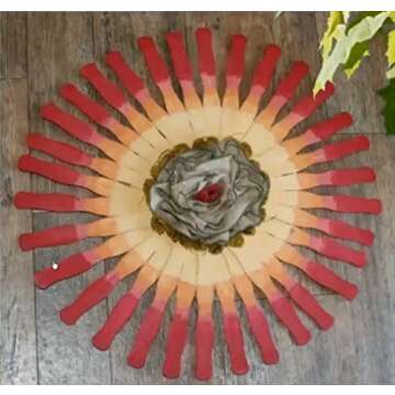 Henry Bukke's Best Wood Paint Sticks Paddles, Finest Quality For Wood Crafts, MADE IN USA - 9 Inch Length, Box of 100