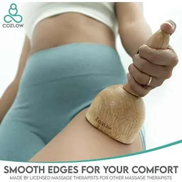 COZLOW 3-in-1 Wood Therapy Massage Tools for Body Shaping