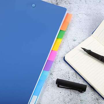 400 Pieces Tabs 2 Inch Sticky Index Tabs, Writable and Repositionable File Tabs Flags for Pages or Book Markers, Reading Notes, Classify Files, 20 Sets 10 Colors (400 Pieces Style A)