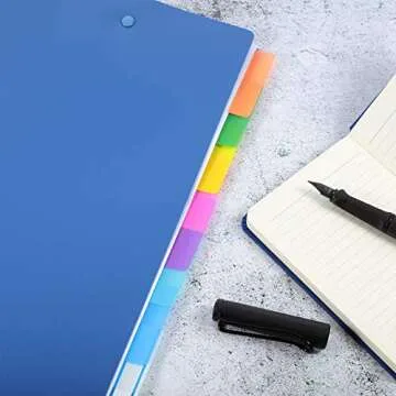 400 Pieces Tabs 2 Inch Sticky Index Tabs, Writable and Repositionable File Tabs Flags for Pages or Book Markers, Reading Notes, Classify Files, 20 Sets 10 Colors (400 Pieces Style A)