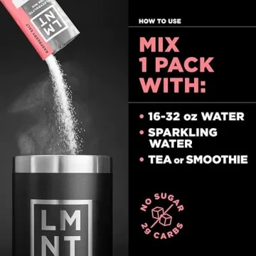 LMNT Zero Sugar Electrolytes for Ultimate Hydration