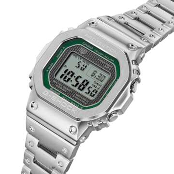 Casio G-Shock Full Metal 5000 Series Green Digital Watch GMW-B5000D-3CR