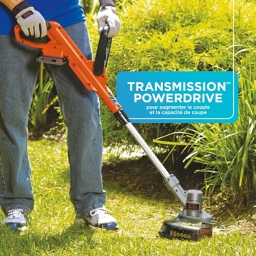 Lightweight 20V BLACK+DECKER Cordless String Trimmer