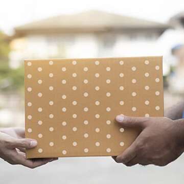 Durable 25 Pack Brown Shipping Boxes for Easy Packaging