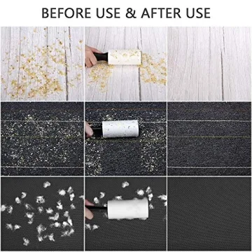 480 Sheet Extra Sticky Lint Roller for Pet Hair Removal