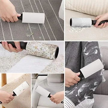 480 Sheet Extra Sticky Lint Roller for Pet Hair Removal