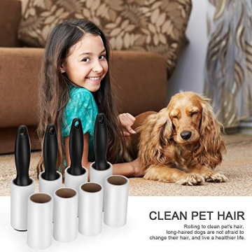480 Sheet Extra Sticky Lint Roller for Pet Hair Removal