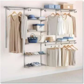 Rubbermaid Configurations Deluxe Closet Kit for Easy Organization