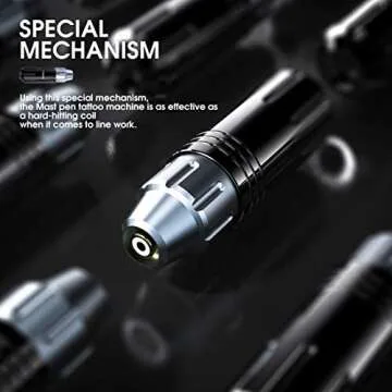 Mast Flex Rotary Tattoo Machine Kit Cartridges Pen Gun Wjx Needles Pro Ink Color Supply