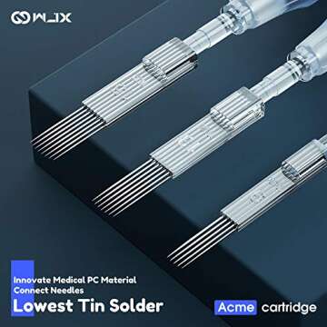 Mast Flex Rotary Tattoo Machine Kit Cartridges Pen Gun Wjx Needles Pro Ink Color Supply