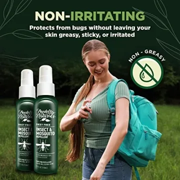 Deet-Free Insect Repellent Pack of 2 (4 oz) - Natural and Safe