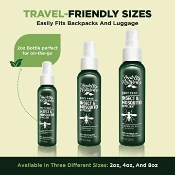 Deet-Free Insect Repellent Pack of 2 (4 oz) - Natural and Safe
