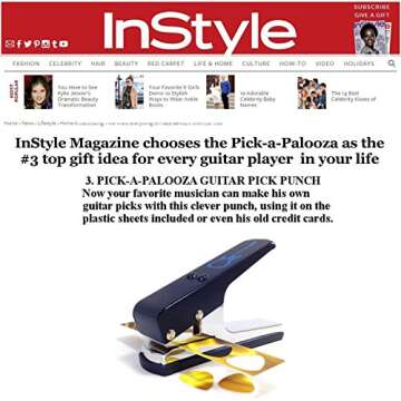 Create Custom Guitar Picks with Pick-a-Palooza Punch