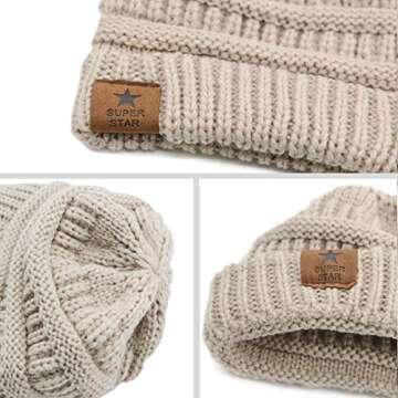 Zando Baby Beanies: Cozy & Stylish Knit Winter Caps for Kids
