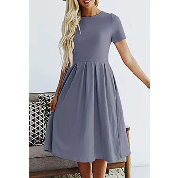 PAPOSON Women Summer Swing Dress - Stylish & Versatile