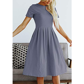PAPOSON Women Summer Swing Dress - Stylish & Versatile