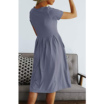 PAPOSON Women Summer Swing Dress - Stylish & Versatile