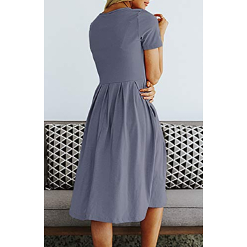 PAPOSON Women Summer Swing Dress - Stylish & Versatile