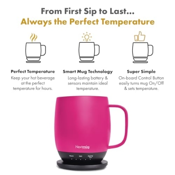 Nextmug Self-Heating Coffee Mug for Perfect Sips