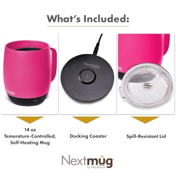 Nextmug Self-Heating Coffee Mug for Perfect Sips
