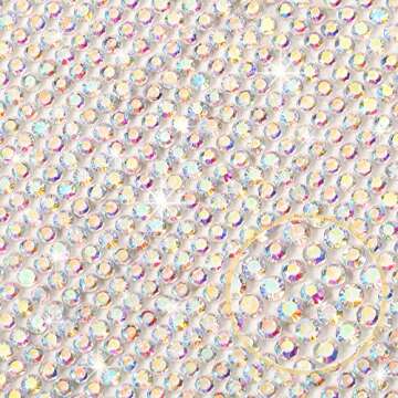 Bling Rhinestone Crystal Sheet - 81000 Pieces for DIY Projects
