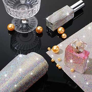 Bling Rhinestone Crystal Sheet - 81000 Pieces for DIY Projects